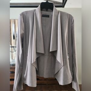 New Bagatelle Faux Suede draped jacket M